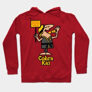 Cobra Kai Pizza Hoodie